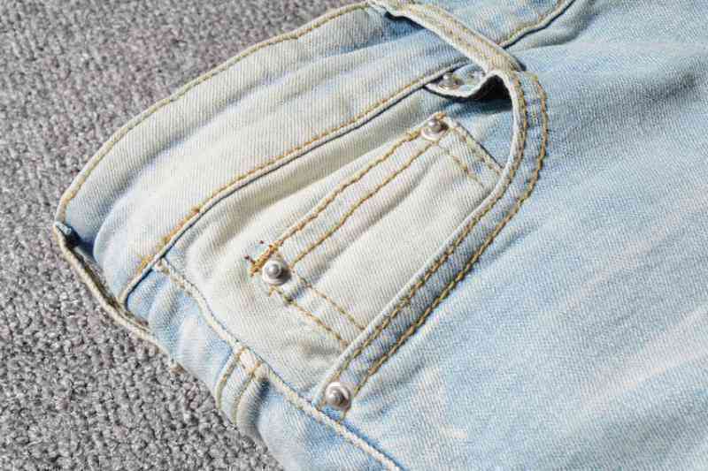 Men's Ripped Stretchy Jeans
