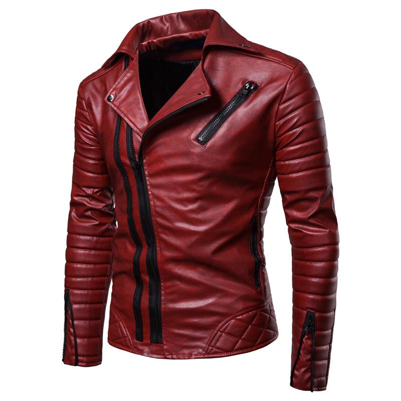 Men's Winter Casual Leather Jacket