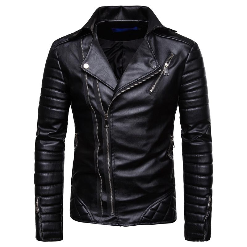 Men's Winter Casual Leather Jacket