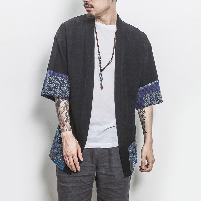 Men's Linen Coat | Plus Size