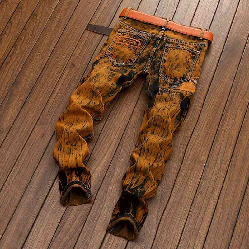 Men's Autumn Casual Ripped Jeans | Plus Size