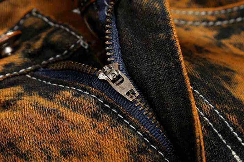 Men's Autumn Casual Ripped Jeans | Plus Size