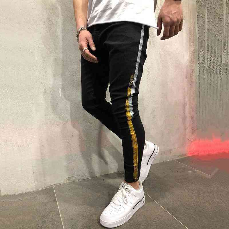 Men's Cotton Skinny Jeans | Plus Size