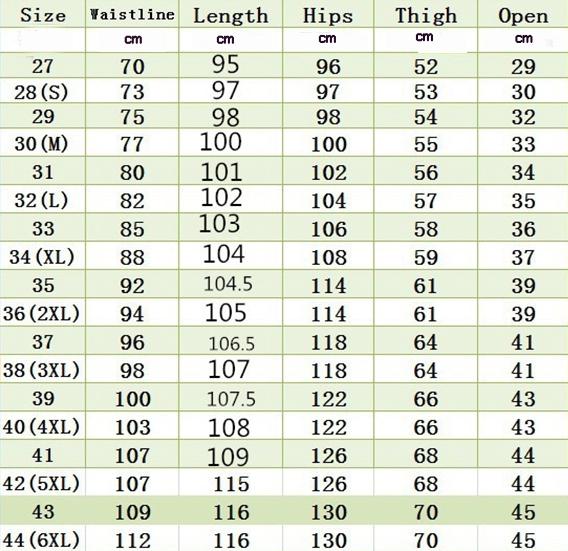 Men's Cotton Skinny Jeans | Plus Size