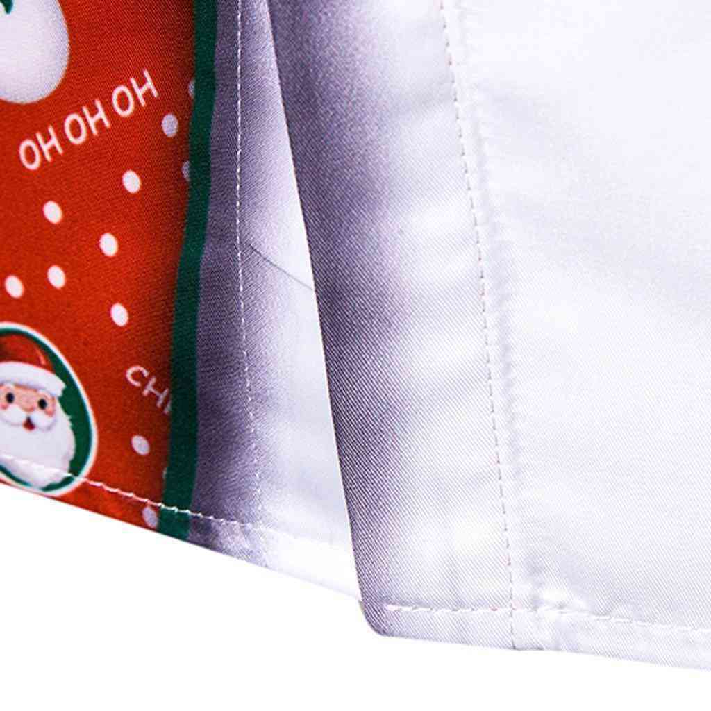 Men's Autumn/Winter Casual Long Sleeved Shirt With Print