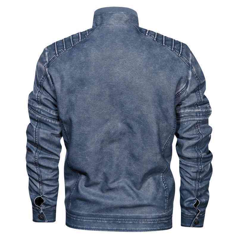 Men's Autumn/Winter Leather Jacket | Plus Size