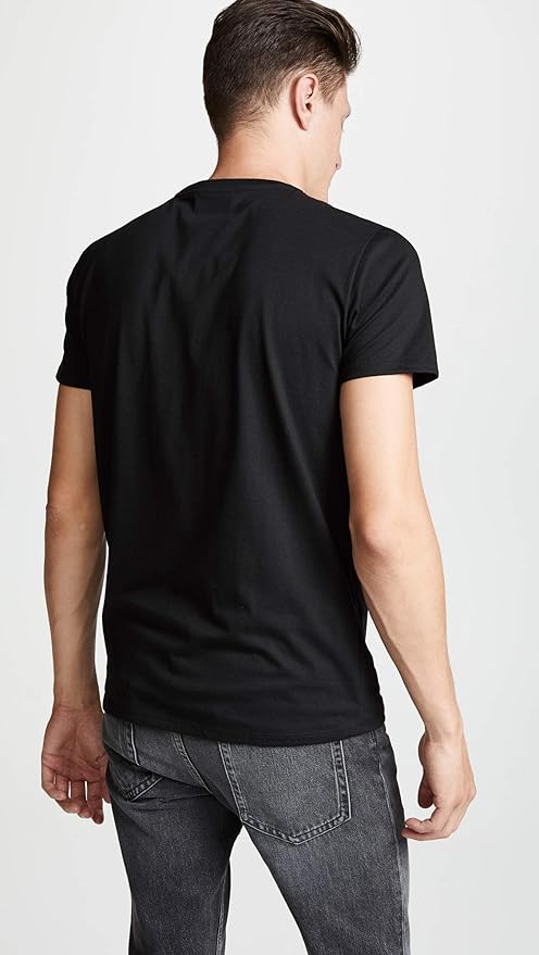 Men's Short Sleeve Crew Neck Pima Cotton Jersey T-Shirt