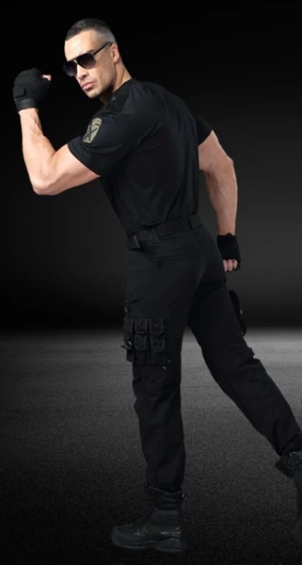 Men's Straight Cargo Pants