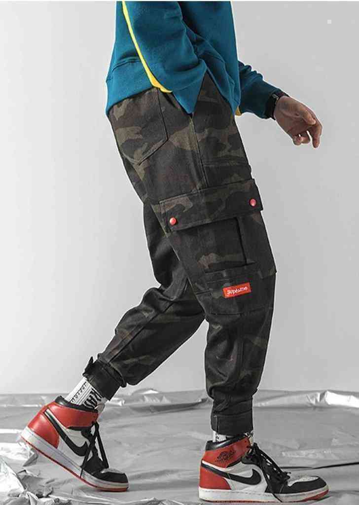 Men's Casual Ankle-Length Cargo Pants