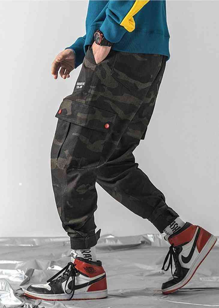 Men's Casual Ankle-Length Cargo Pants