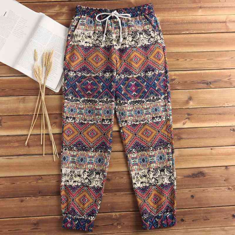 Men's Casual Cotton Loose Pants | Plus Size