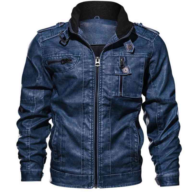 Men's Autumn Leather Jacket