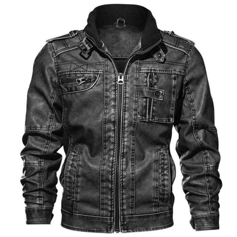 Men's Autumn Leather Jacket