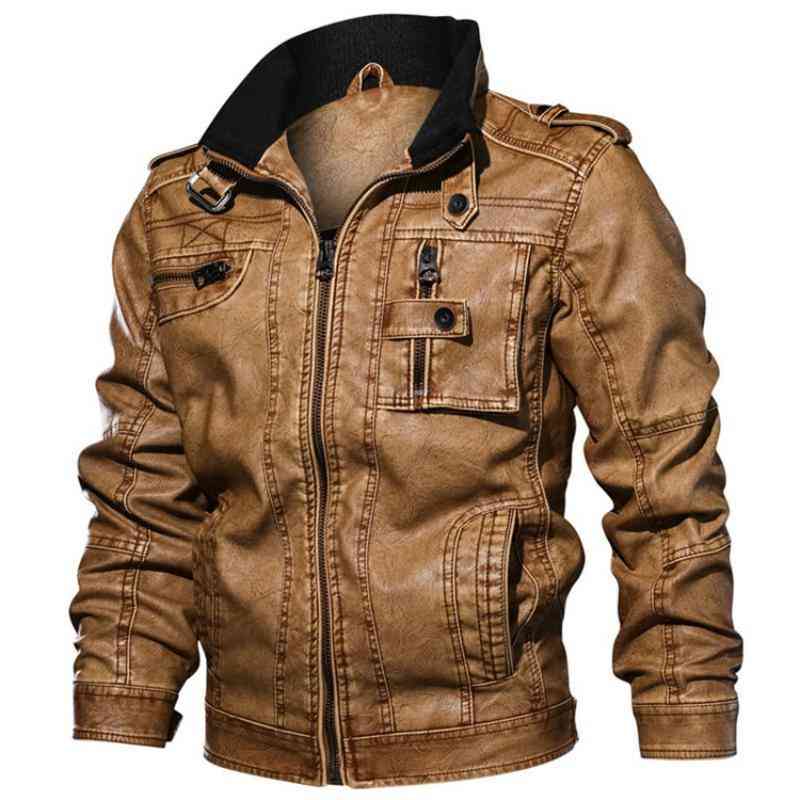 Men's Autumn Leather Jacket