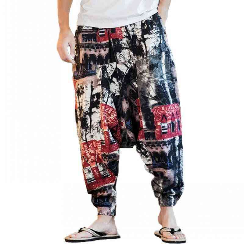Men's Casual Cotton Loose Pants