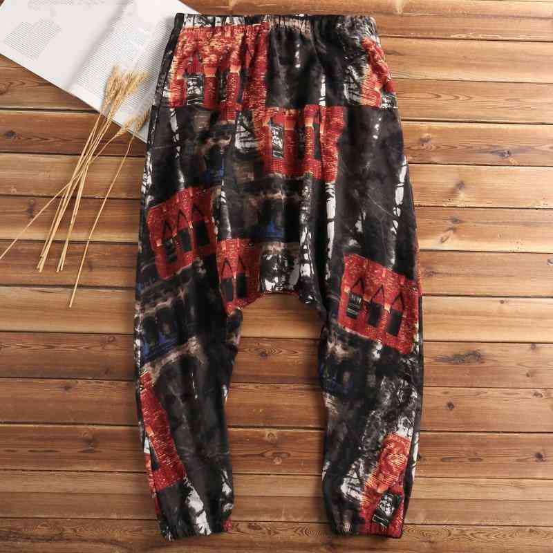 Men's Casual Cotton Loose Pants