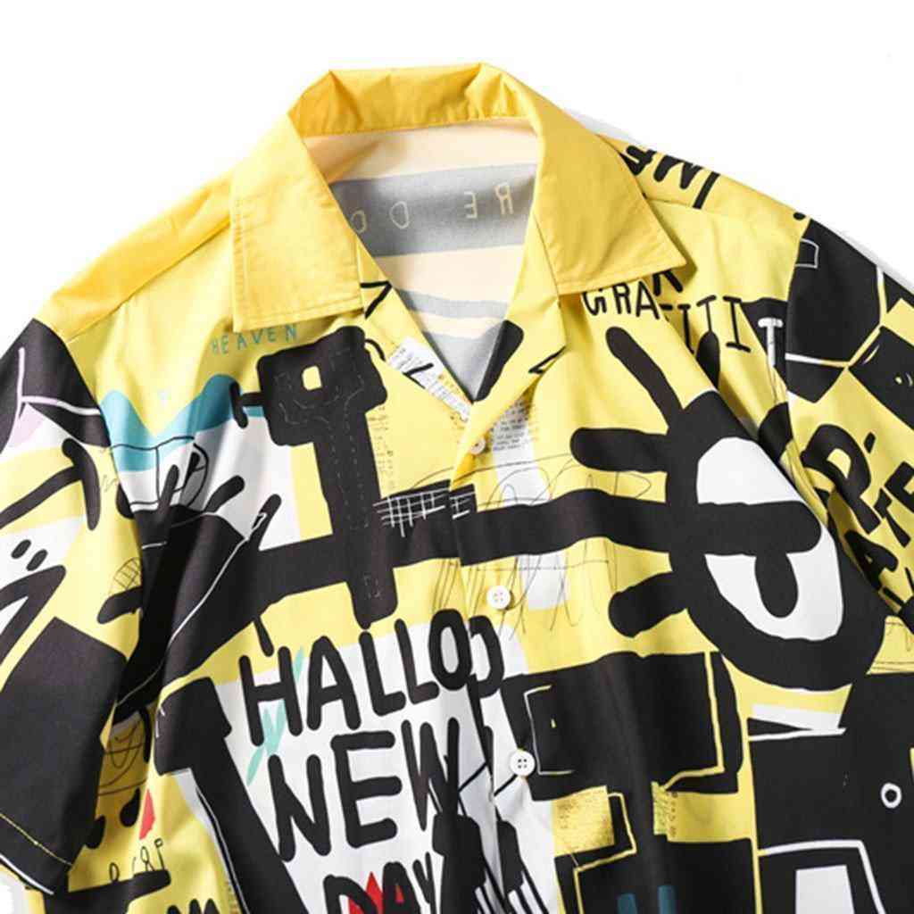 Men's Casual Short Sleeved Shirt
