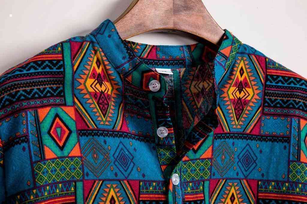Men's Summer Casual Short Sleeved Shirt