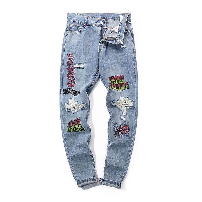 Men's Skinny Cotton Lightweight Stretchy Jeans